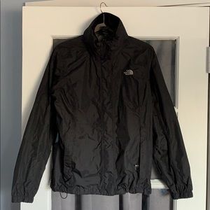 Women’s North Face rain jacket  sz L